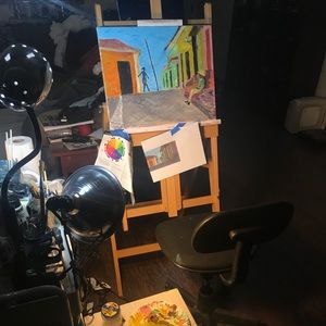 Trinidad Cuba in Acrylic